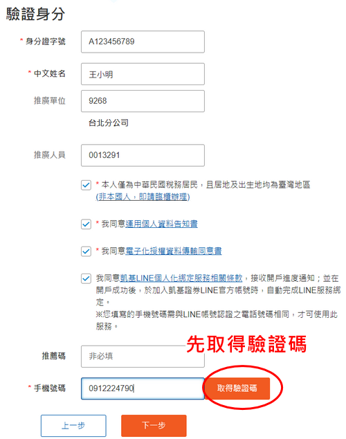 凱基證券開戶流程全攻略:準備資料、流程與常見問題一次搞懂 4 填資料